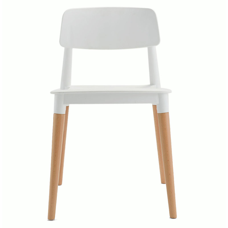 AllModern Jago Solid Back Stacking Side Chair & Reviews Wayfair Canada